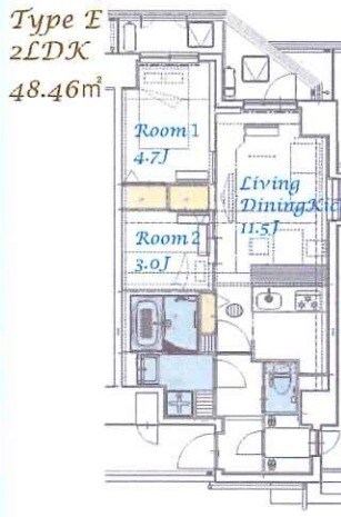 スプランディッド大島の物件間取画像