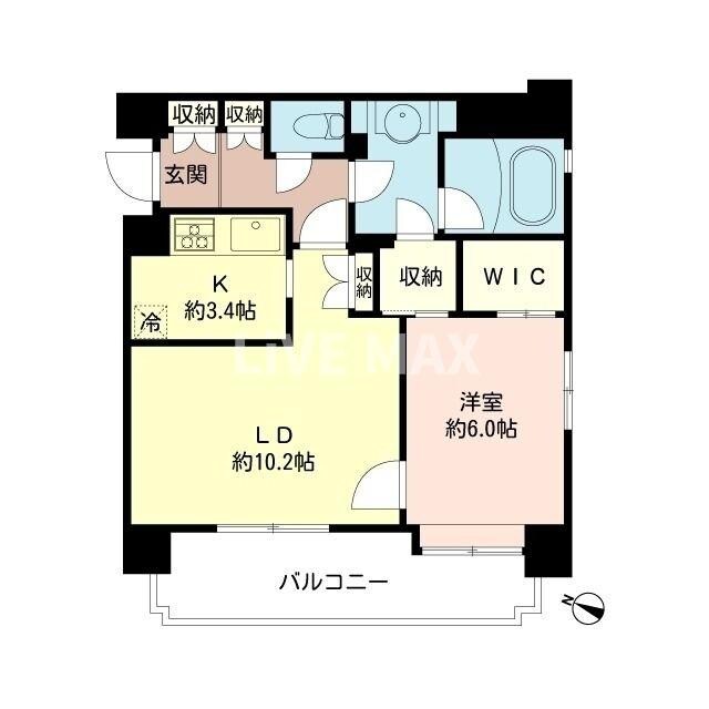 ファミール西麻布ベルファースの物件間取画像