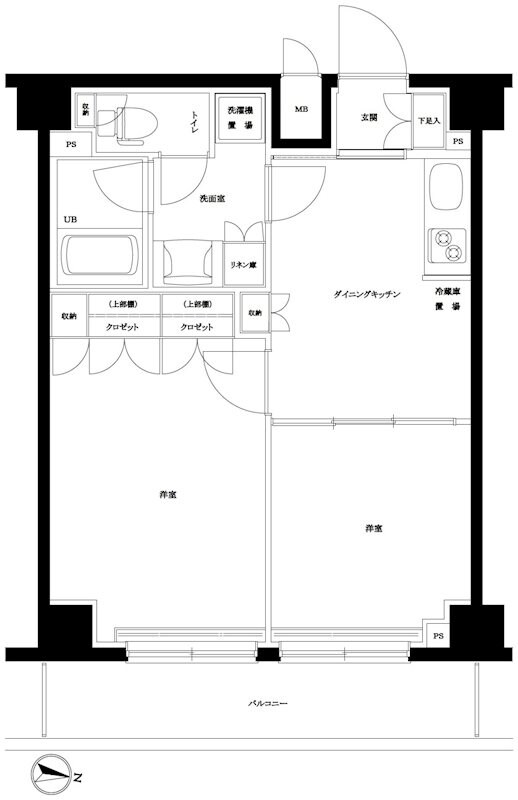 ルーブル墨田立花の物件間取画像