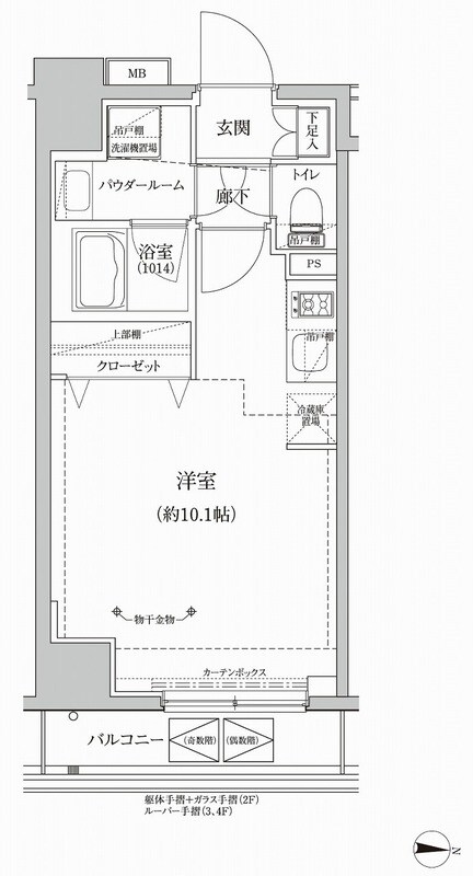 RELUXIA本所吾妻橋Ⅲの物件間取画像