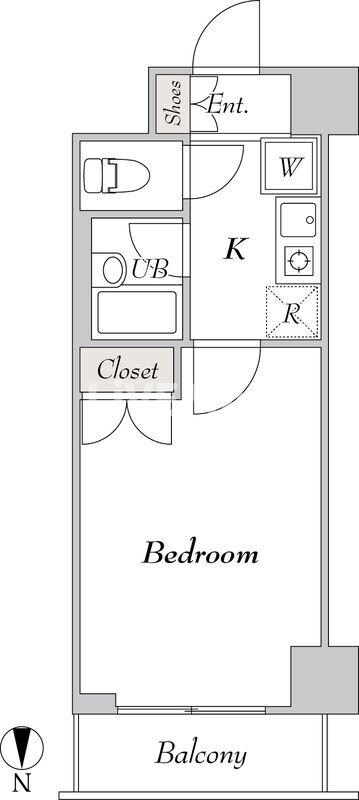 BluRock秋葉原の物件間取画像
