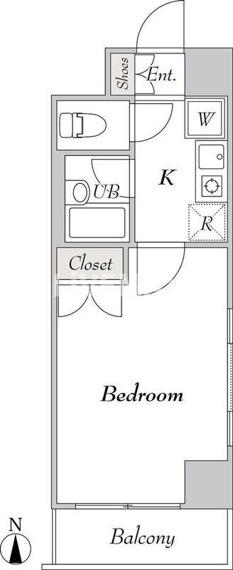 BluRock秋葉原の物件間取画像