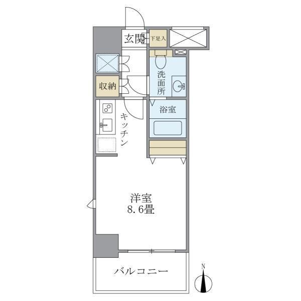 KDX吾妻橋レジデンスの物件間取画像