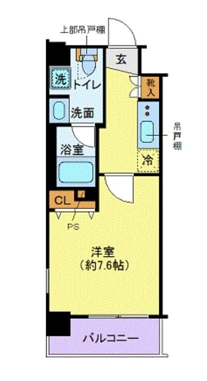 クレイシア芝浦ウォーターフロントの物件間取画像