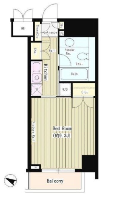 N35　EASTの物件間取画像