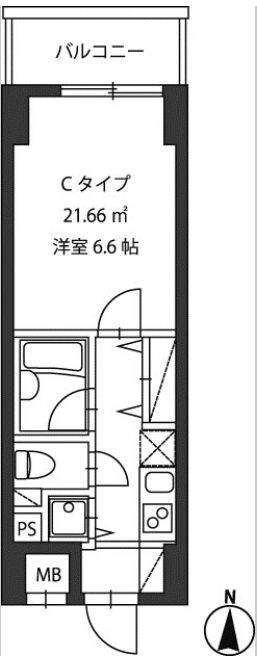 レジディア新御茶ノ水の物件間取画像