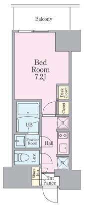リビオメゾン南砂町の物件間取画像