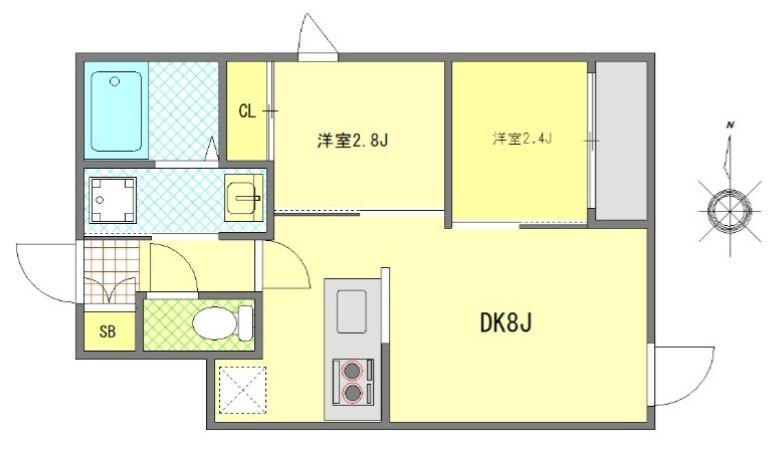 MONOLITH錦糸町の物件間取画像