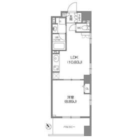 ルクレ新川レジデンスの物件間取画像