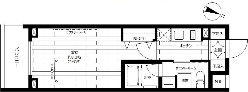 ステージグランデ向島の物件間取画像