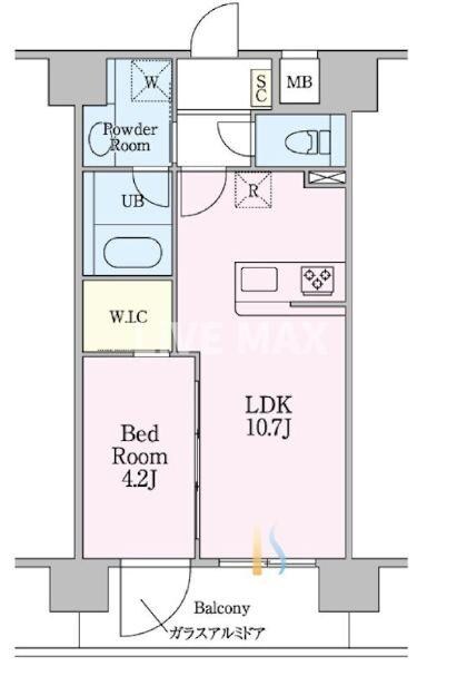 SAKURAレジデンスの物件間取画像