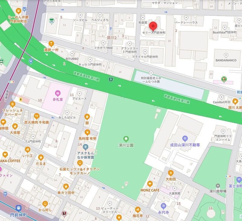 セリーズ門前仲町の物件内観写真