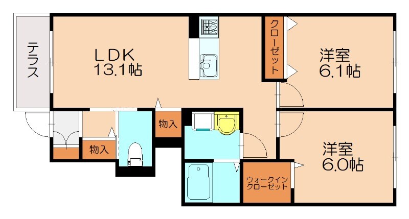 ステラガーデンの物件間取画像