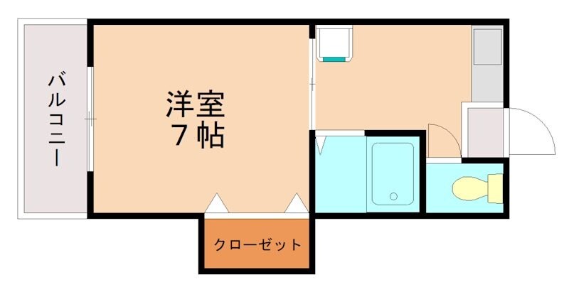 コーポ双葉の物件間取画像