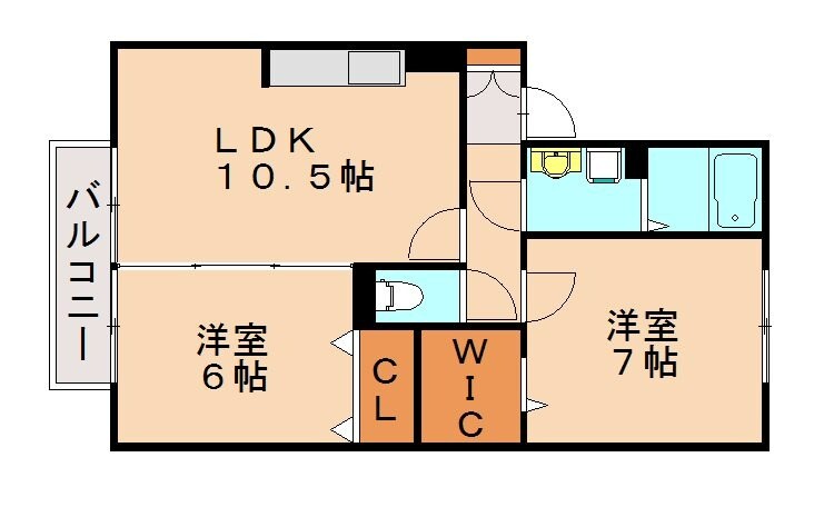ベルメゾンT.Mの物件間取画像