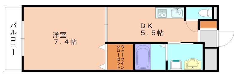 グランドハイム福津の物件間取画像