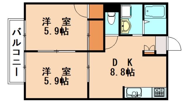 セフィーラ中村Aの物件間取画像