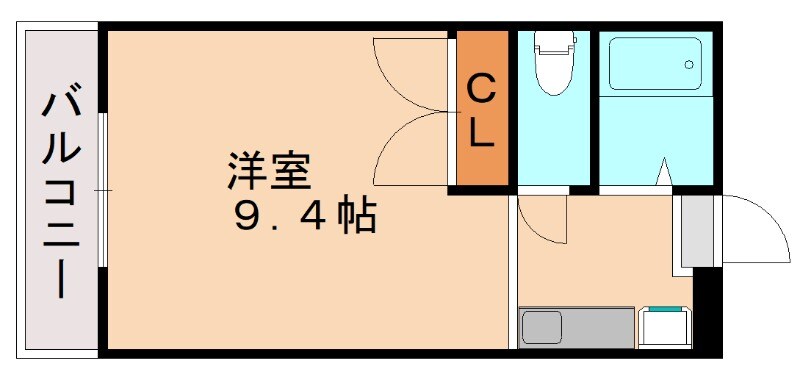 ヴィラージュ奈多の物件間取画像