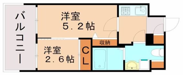 グランフォーレ呉服町の物件間取画像