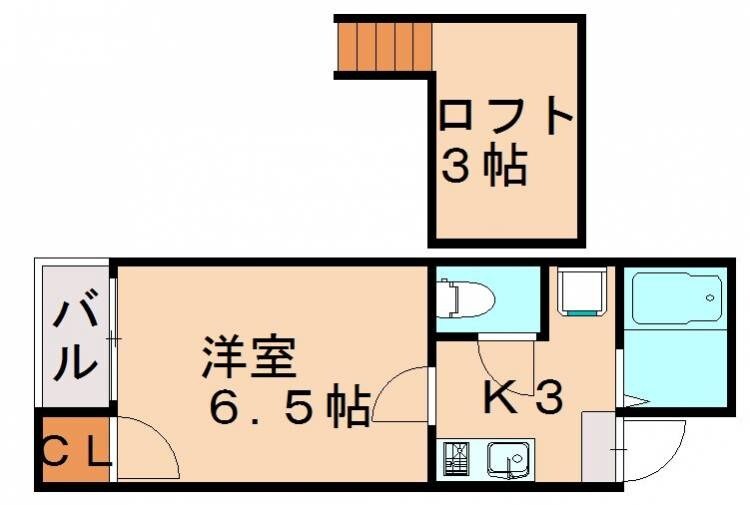 アドヴァンス松香台の物件間取画像