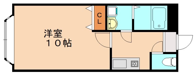 プレザント栄町の物件間取画像