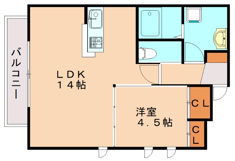 周船寺駅 徒歩11分 3階の物件間取画像