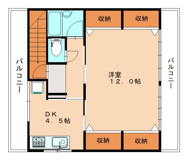 AURUMの物件間取画像