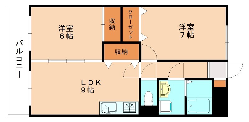 東郷駅 徒歩22分 3階の物件間取画像
