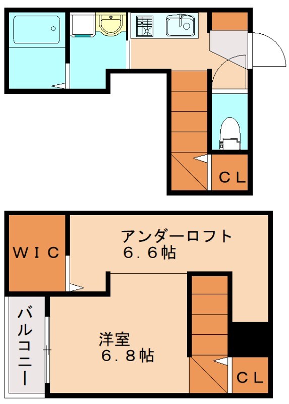 九大学研都市駅 徒歩10分 1階の物件間取画像