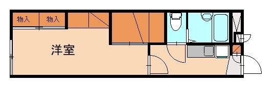 レオパレスＴＲＮヒルズの物件間取画像