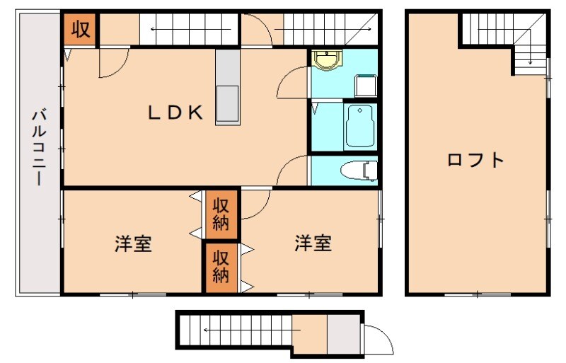 アレグロハウスの物件間取画像