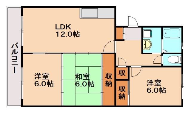 レークサイドパーク2の物件間取画像