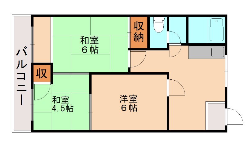 日の出住宅の物件間取画像
