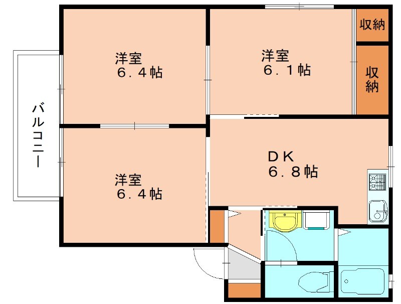 グランドゥール・大塚の物件間取画像