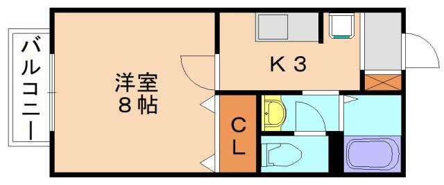 PIA欅Ａの物件間取画像
