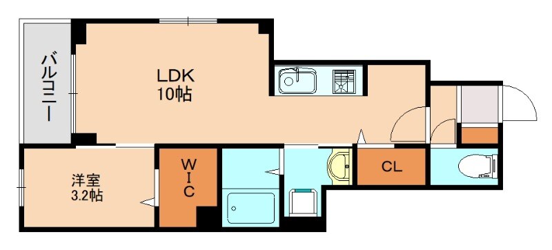 井尻駅 徒歩12分 1階の物件間取画像