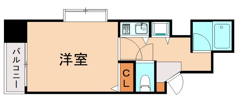 ドミエスポワール箱崎Ⅵの物件間取画像