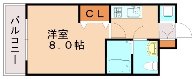 ピュアドームトレンディ高宮の物件間取画像
