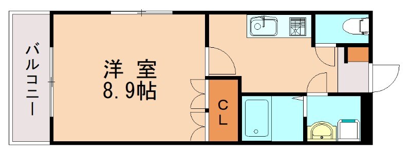 シャピール前原の物件間取画像