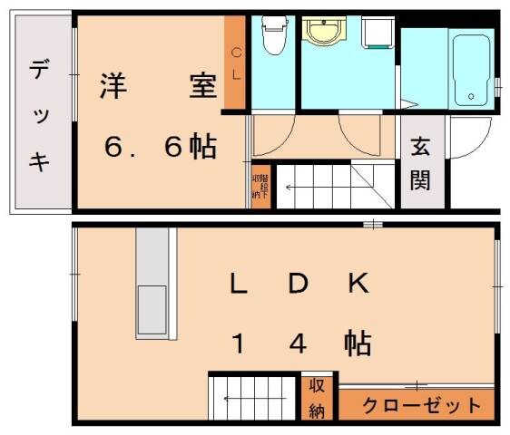 サーフィの物件間取画像