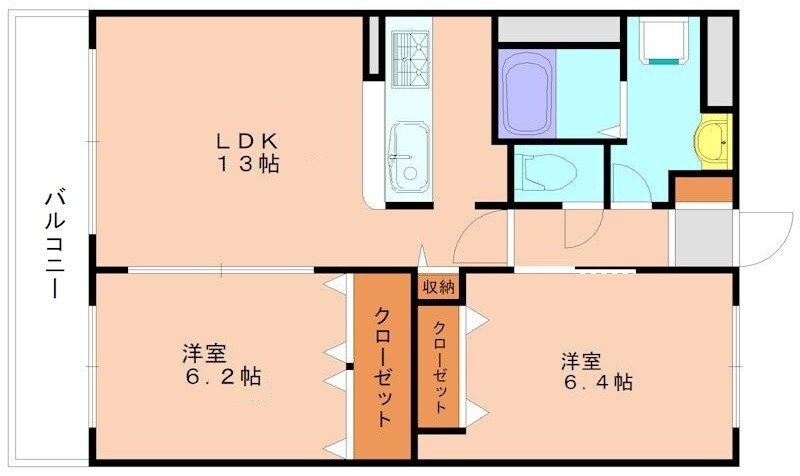 アルビレオAの物件間取画像
