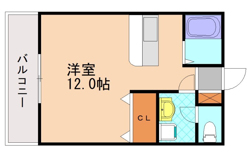 中野ビルの物件間取画像