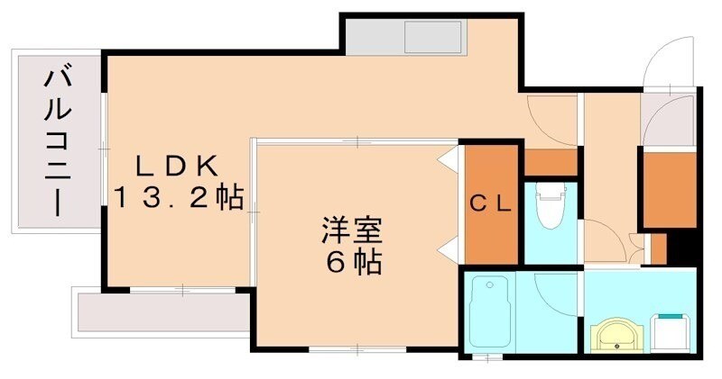 ティファーナ高宮の物件間取画像
