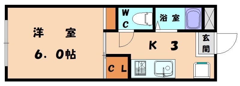 巴ビルの物件間取画像