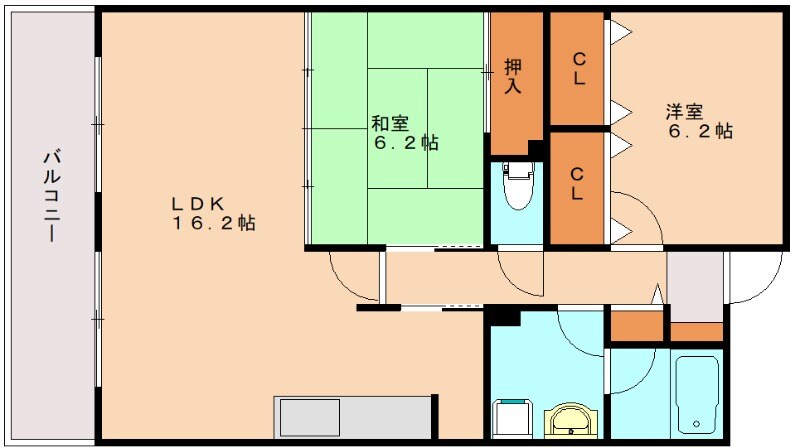 波多江駅 徒歩5分 7階の物件間取画像