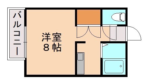 香椎サンヒルズAの物件間取画像