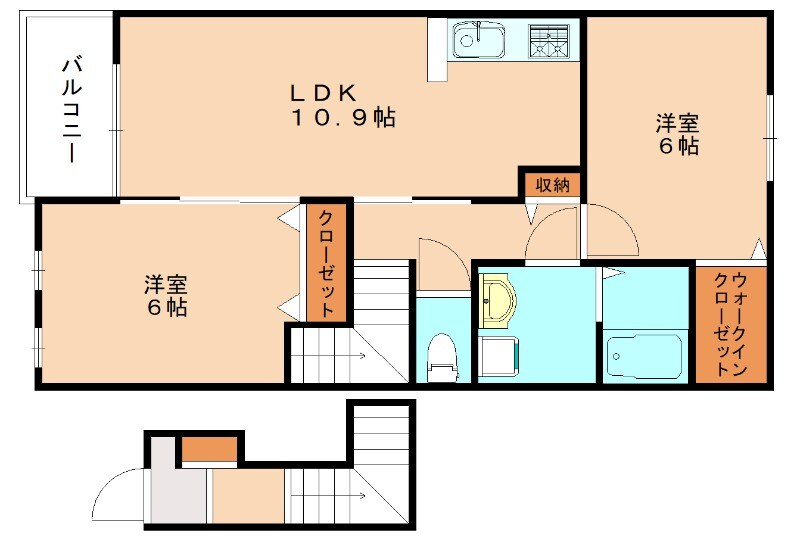 リラパーク徳重の物件間取画像