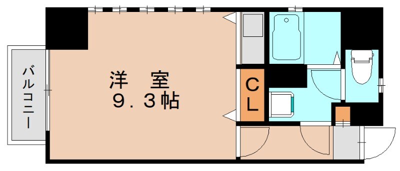 ダイナコート千代県庁口の物件間取画像