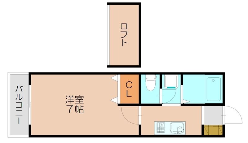 柚須駅 徒歩21分 2階の物件間取画像