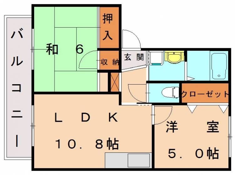 シャーメゾン樟陽Bの物件間取画像
